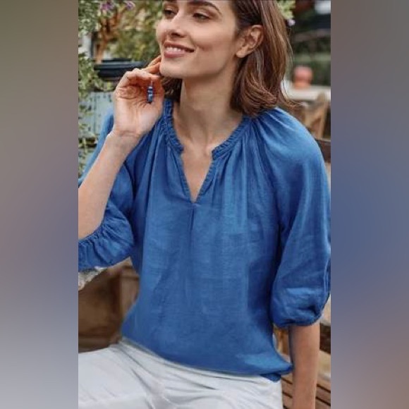 J. Jill Tops - EUC - J. Jill Love Linen Tunic - LARGE